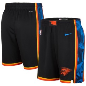 Homme Oklahoma City Thunder Shorts 2024-25 Nike City Edition Swingman